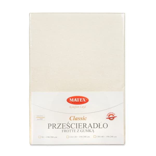 Frottélagen 210/220x190/200 CLASSIC Ecru