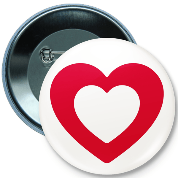 Badge Polen i hjertet