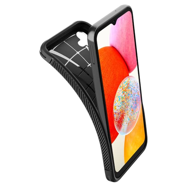 SPIGEN RUGGED ARMOR GALAXY A14 4G/LTE MATTSVART