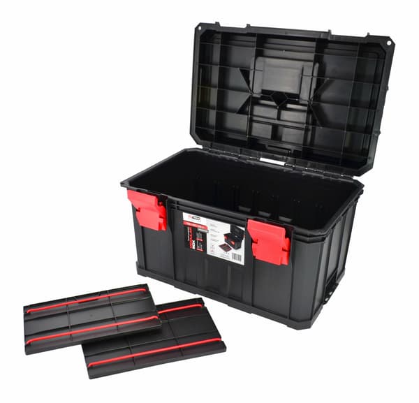 AWTOOLS MODULÄR LÅDA MED FACK 530x355x310mm