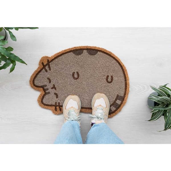 Pusheen - Katteformet dørmåtte (40 x 60 cm)