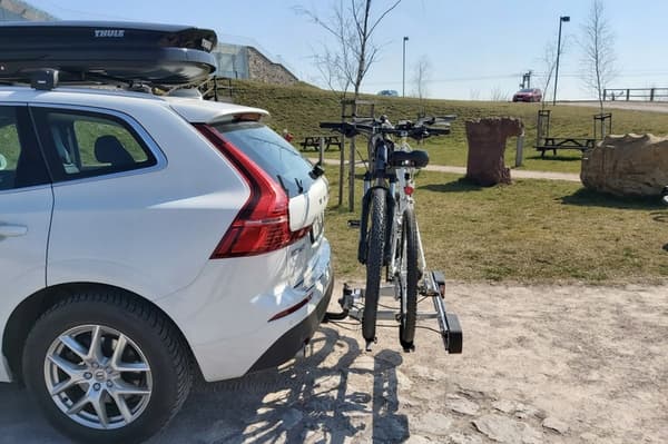 Amos TYTAN 2 PLUS cykelplattform för 2 cyklar