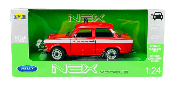 Welly trabant 601 palokunta 1:24 24037