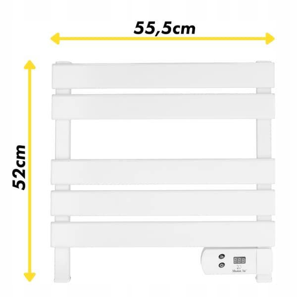 LYON 150W hvid badeværelsesradiator