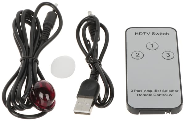 VIDEO-SKIFT HDMI-SW-3/1-IR-4K