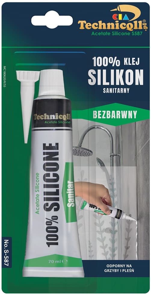 KLAR SANITÄRSILIKON 70ML - TQ S-587