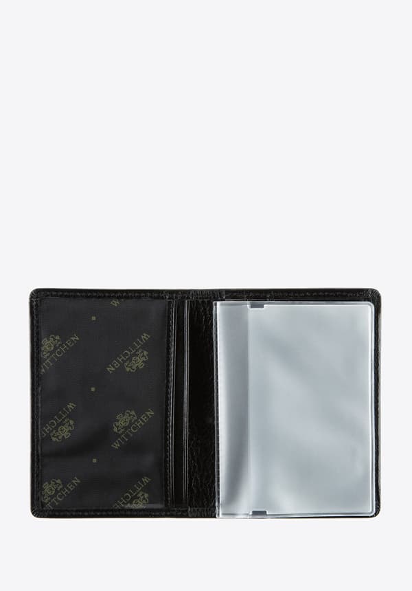Wittchen Herre Læder Visitkortetui Sort Naturlæder