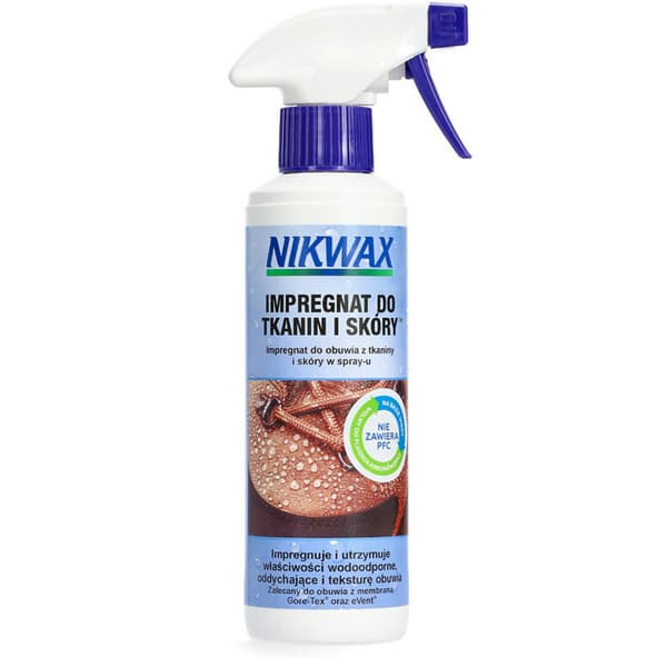 NIKWAX SPRAY-ON Tyg- och Läderimpregnering 300 ML 794P01