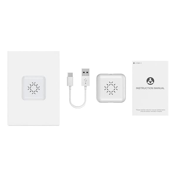 Carlinkit U2W Mini Apple Carplay trådlös adapter (vit)