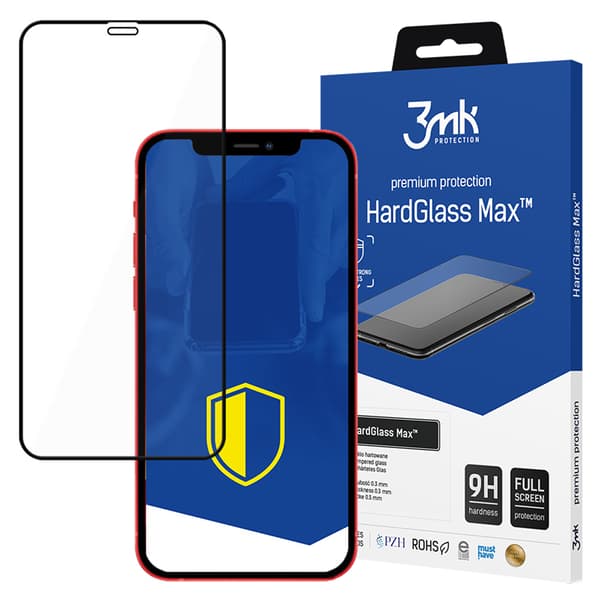 Apple iPhone 12 Pro Max - 3mk HardGlass Max Sort