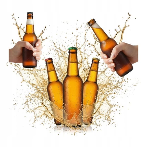 50X langhalsede glasflasker 330 ml TIL ølbryggericider TIL ølcider 0,33 l