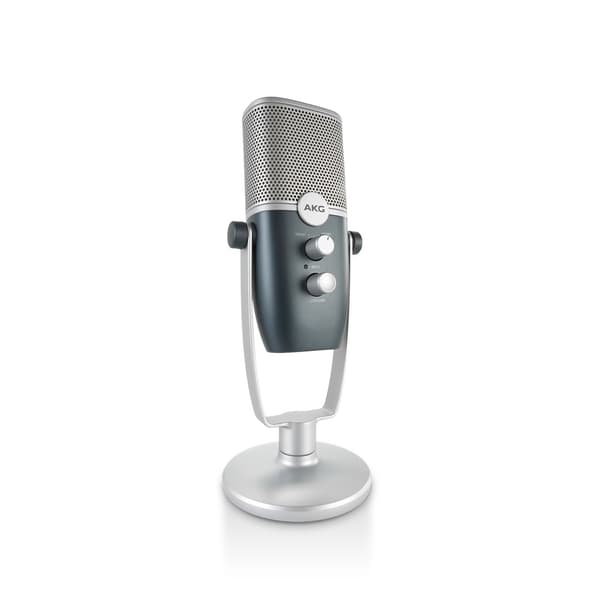 AKG ARA USB-kondensatormikrofon blå, 120 dB känslighet