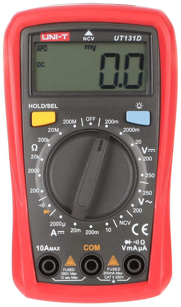 UNI-T UT-131D digitaalinen yleismittari