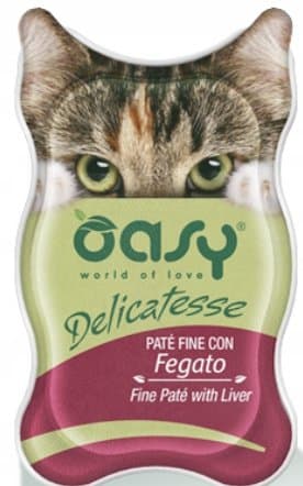 Oasy | Herkullinen patee | Patee kissoille 85g - Maksa 85g