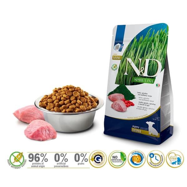 Farmina N&D Lam Mini Tørfoder til Hunde 2 kg