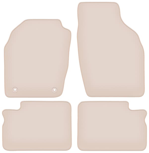 PREMIUM beige måtter til Opel Agila A hatchback 2000-2007