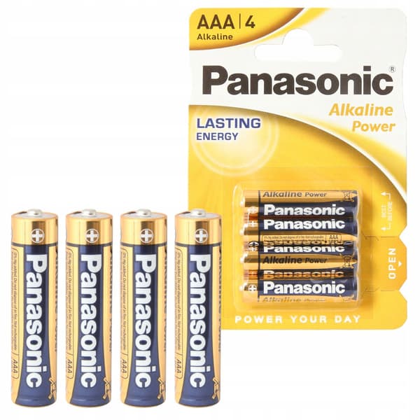 LR03 4BL Panasonic Alkalisk Kraft