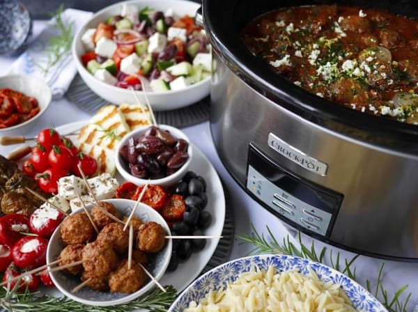 Crock-Pot CSC063X 7,5L slowcooker, digital timer, rustfrit stål