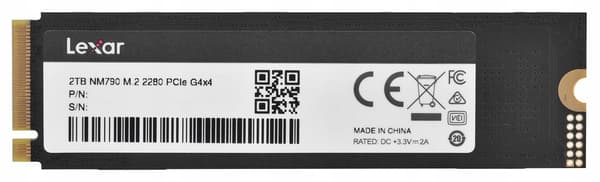 Lexar NM790 2TB M.2 PCIe NVMe SSD