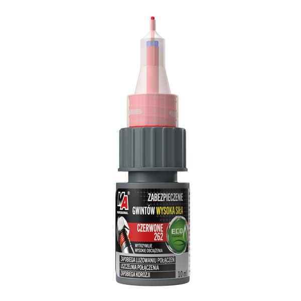 MA PROFESSIONAL - Trådsikring rød - holdbar 10 ml løs