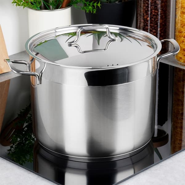 Anett teräskattila kannella 26 cm, 10 l