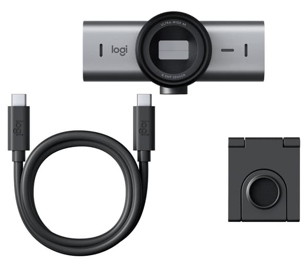 Logitech MX Brio 705 webcam, 4K Ultra HD, grafit