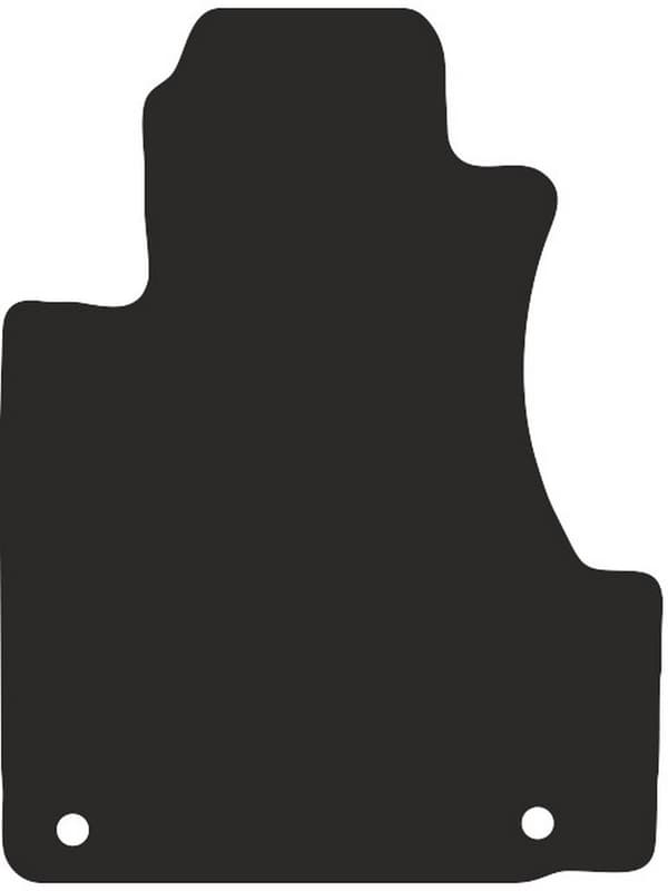 Polyamid chaufførmåtte med gummibagside til Honda CR-V III SUV 2006-2012