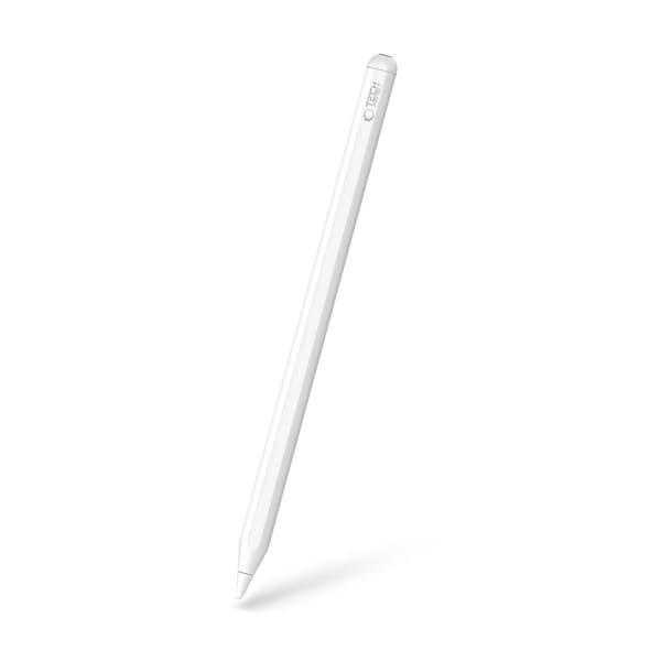 TECH-PROTECT DIGITAL MAGNETISK STYLUS PEN TIL 2 IPAD, HVID
