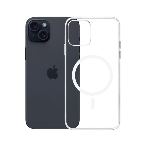 Apple iPhone 15 Plus genomskinligt MagCase