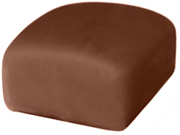 Mørkebrun plastikglasur 250g 1 pakke.