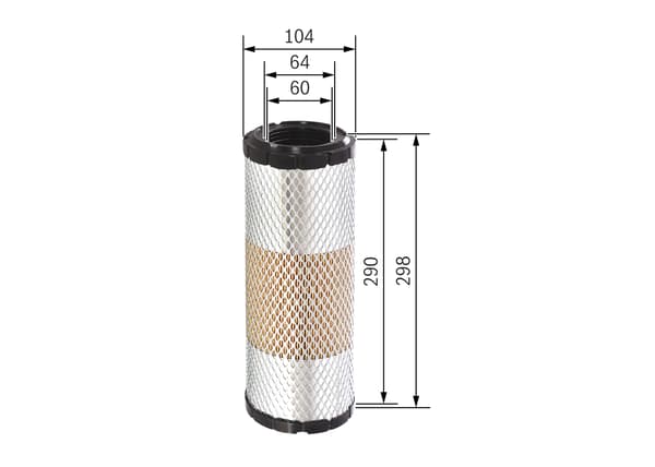 ILMANSUODATIN F026400320 BOSCH