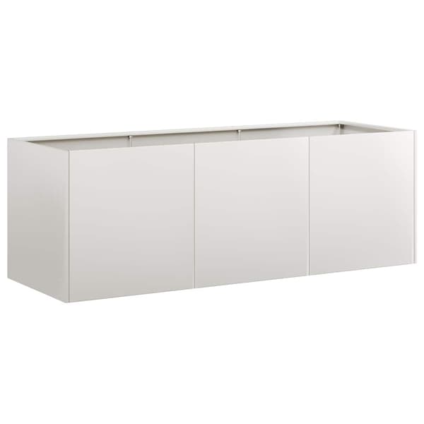 vidaXL urtepotte 120x40x40 cm rustfrit stål