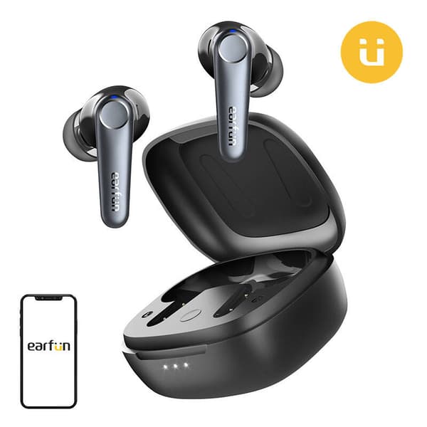 EarFun Air Pro 3 TWS Hovedtelefoner, ANC (Sort)