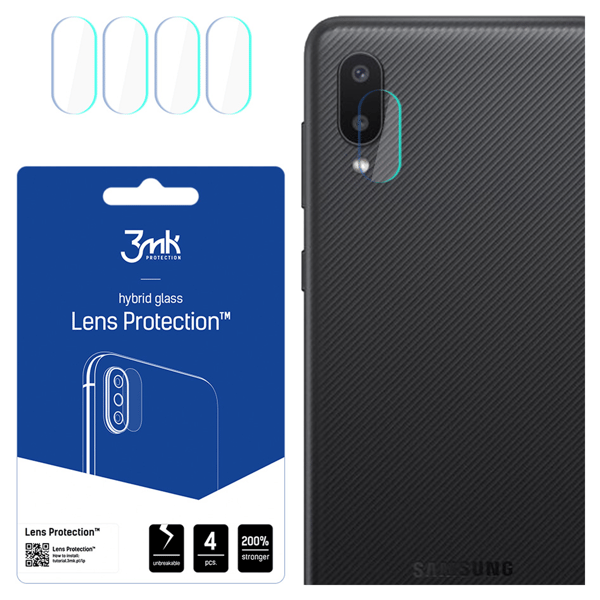 Samsung Galaxy A02 - 3mk linsebeskyttelse