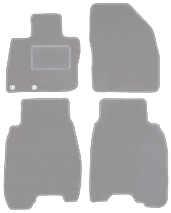Grå bilmåtter til Honda Civic VIII hatchback (2006-2012)