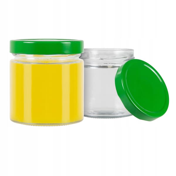 5x Atena glasburkar 410ml för ljus, pickles, sylt, köttkonserver