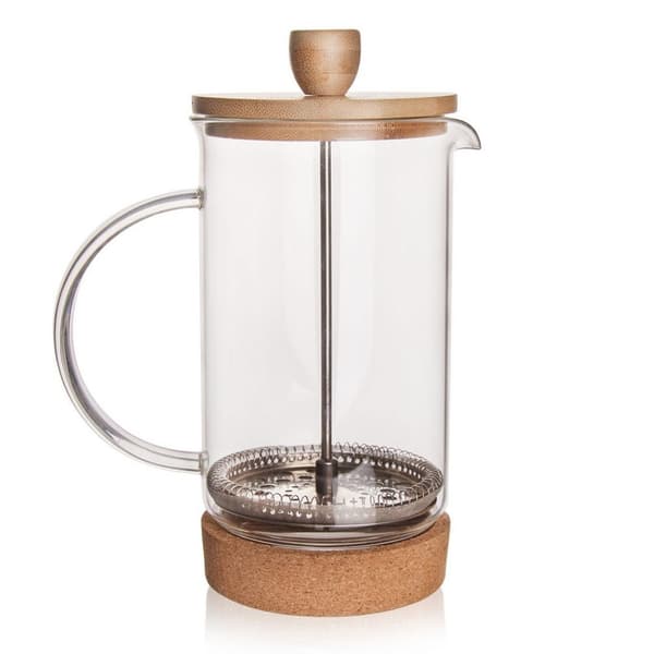 Glaspresskanna för kaffe och te 400 ml