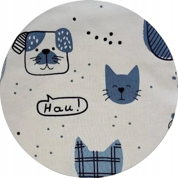 BLÅ BOMULLSVÄST 98 ärmlös JACKET för pojke