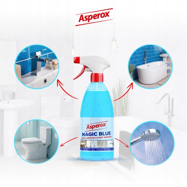Asperox - universal badrumsrengöring Magic Blue 1000ml