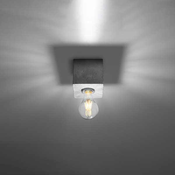 ARIZ 1 E27 LOFTSLAMPE GRÅ BETON SOLLUX SL.0681