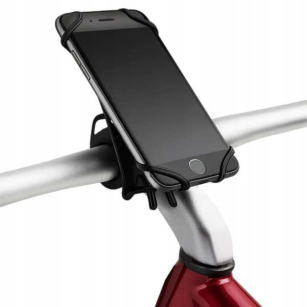 Silikonhållare för cykeltelefon, stabil på styret