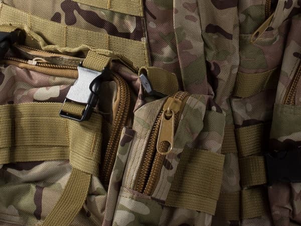 Militär ryggsäck 45L kamouflage ljus