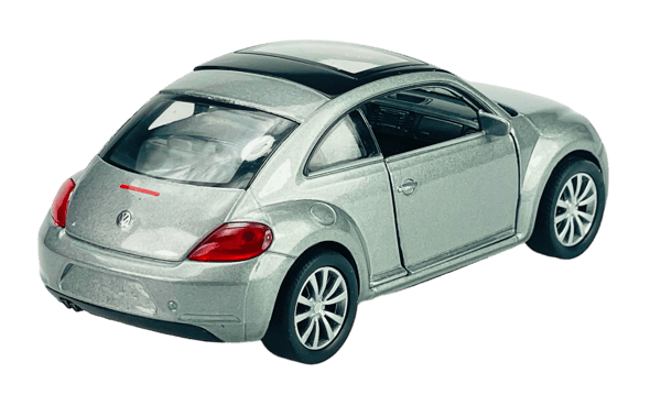 Welly VW Volkswagen Beetle sølv 1:34 43650