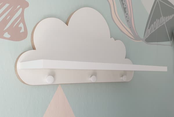 IBIZA Cloud Hylde med Bøjle - Elegance