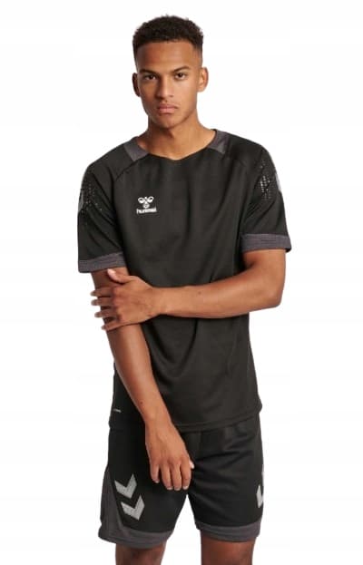 Hummel Herr sport-t-shirt sort S
