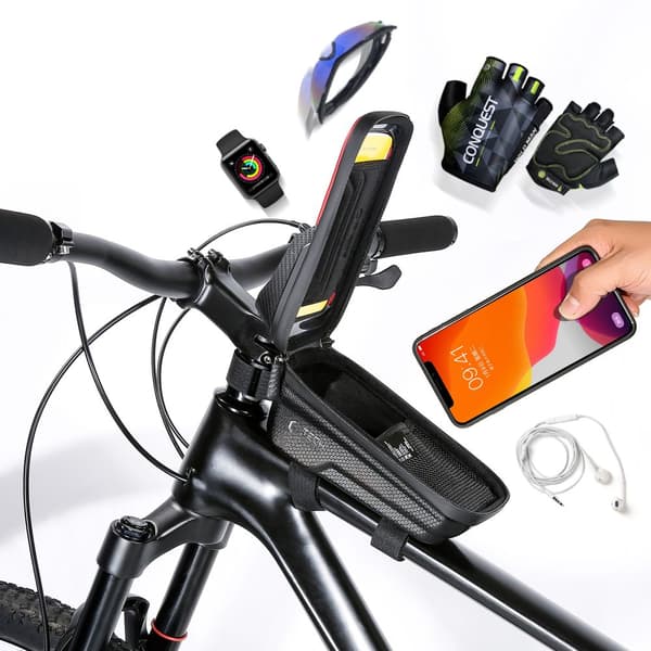 SAKWA TECH-PROTECT V2 UNIVERSAL CYKELFÄSTE M SVART