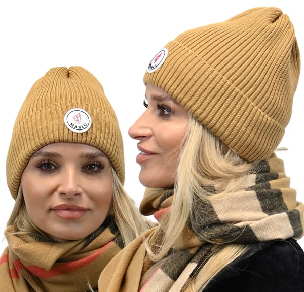 Polsk Moderigtig Behagelig Hat Lys Karamel n1