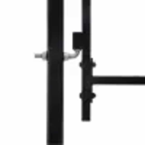 vidaXL Dubbelgrind med spikar, 400 x 175 cm