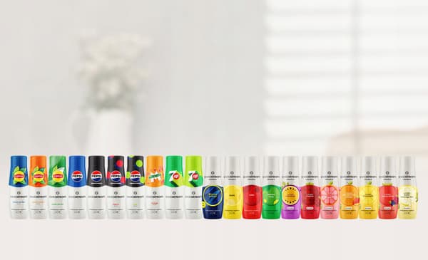 Set med 3 Sodastream PepsiMax siraper: Mango + Skogsfrukter + Passionsfrukt