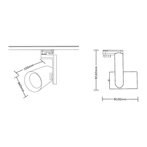 TIMOR LED-SKINNELYS SORT MILAGRO ML1115